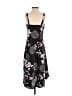 BCX 100% Polyester Floral Black Casual Dress Size 7 - photo 2