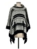Splendid Gray Poncho Size Med - Lg - photo 1