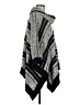 Splendid Gray Poncho Size Med - Lg - photo 4