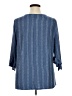 W5 Blue 3/4 Sleeve Blouse Size 1X - photo 2