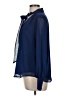 Ann Taylor 100% Polyester Blue Long Sleeve Polo Size M - photo 5
