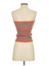 Lachant Orange Sleeveless Top Size S - photo 2