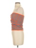 Lachant Orange Sleeveless Top Size S - photo 5