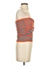 Lachant Orange Sleeveless Top Size S - photo 4