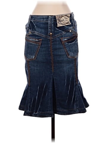 Just Cavalli Denim Skirt (view 2)