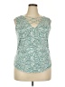Three Dots Teal Tank Top Size 2X (estimated) - photo 1