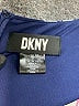 DKNY 100% Polyester Floral Blue Cocktail Dress Size 12 - photo 6