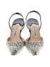 Manolo Blahnik Silver Black Heels Size EU 38 1/2 - photo 2