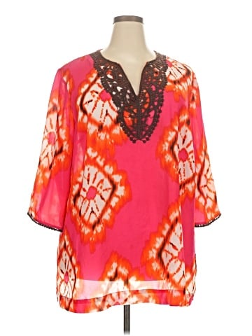 Jones New York Sport 3/4 Sleeve Blouse (view 1)