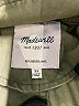 Madewell 100% Cotton Green Jacket Size XS - photo 6