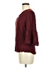 Express 100% Rayon Burgundy 3/4 Sleeve Blouse Size M - photo 5
