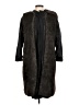 Massimo Dutti 100% Polyester Black Brown Coat Size M - photo 1