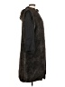 Massimo Dutti 100% Polyester Black Brown Coat Size M - photo 4