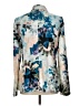 Beulah Style 100% Polyester Floral Blue Blazer Size L - photo 2
