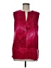 Prive 100% Polyester Red Sleeveless T-Shirt Size M - photo 1