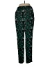 J.Crew 100% Polyester Print Green Casual Pants Size 6 - photo 2