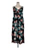 Rouge Floral Teal Casual Dress Size 2X - photo 1
