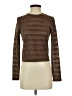 Papaya Brown Long Sleeve Top Size S - photo 1