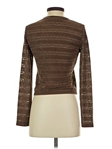 Papaya Long Sleeve Top (view 2)