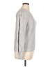 Ann Taylor LOFT 100% Cotton Gray Pullover Sweater Size XL - photo 4