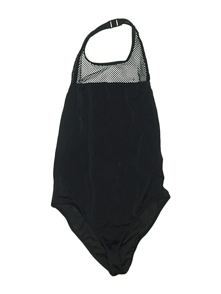 Pre-owned Jcrew One Piece Swimsuit In Black