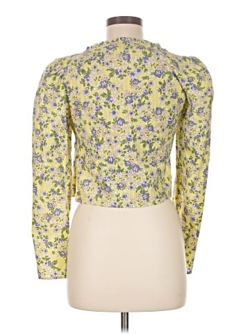Topshop Long Sleeve Blouse (view 2)