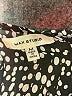 Max Studio 100% Polyester Black Short Sleeve Blouse Size M - photo 7