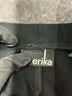 Erika Solid Black Dress Pants Size L - photo 7