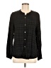 Rails Plaid Black Long Sleeve Blouse Size M - photo 1