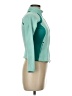 Spyder 100% Recycled Polyester Color Block Teal Track Jacket Size 8 - 10 - photo 4