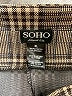 SOHO Apparel Ltd Plaid Gray Casual Pants Size XL - photo 7
