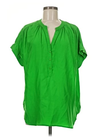 Gold Hawk Short Sleeve Blouse (view 1)