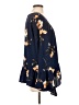 Gibson 100% Polyester Blue Long Sleeve Blouse Size L (estimated) - photo 2