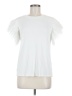 Bibi White Short Sleeve Top Size M - photo 1