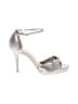 Nina Metallic Silver Sandals Size 10 - photo 1
