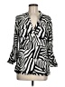 Guess Silver 3/4 Sleeve T-Shirt Size M - photo 1