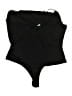 rue21 Solid Black Bodysuit Size XL - photo 2