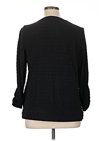 Simply Vera Vera Wang 3/4 Sleeve Top (view 2)