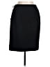S.C. Basics 100% Polyester Solid Black Casual Skirt Size 6 - photo 2