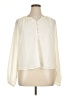 Reitmans 100% Polyester Ivory Long Sleeve Blouse Size XL - photo 1