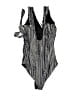 Unbranded Stripes Black One Piece Swimsuit Size S (estimated) - photo 2