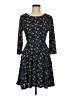 Alya Hearts Black Casual Dress Size M - photo 1