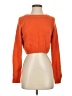 It's Our Time 100% Acrylic Orange Pullover Sweater Size S - photo 1