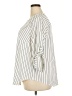 Torrid Stripes Ivory 3/4 Sleeve Blouse Size 2X Plus (2) - photo 5