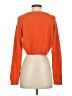 It's Our Time 100% Acrylic Orange Pullover Sweater Size S - photo 2