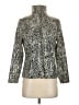misook Animal Print Silver Jacket Size XS - photo 1