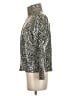 misook Animal Print Silver Jacket Size XS - photo 5