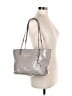 MICHAEL Michael Kors Gray Leather Tote One size - photo 2