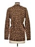 Ann Taylor Animal Print Brown Blazer Size XS - photo 2