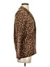 Ann Taylor Animal Print Brown Blazer Size XS - photo 4